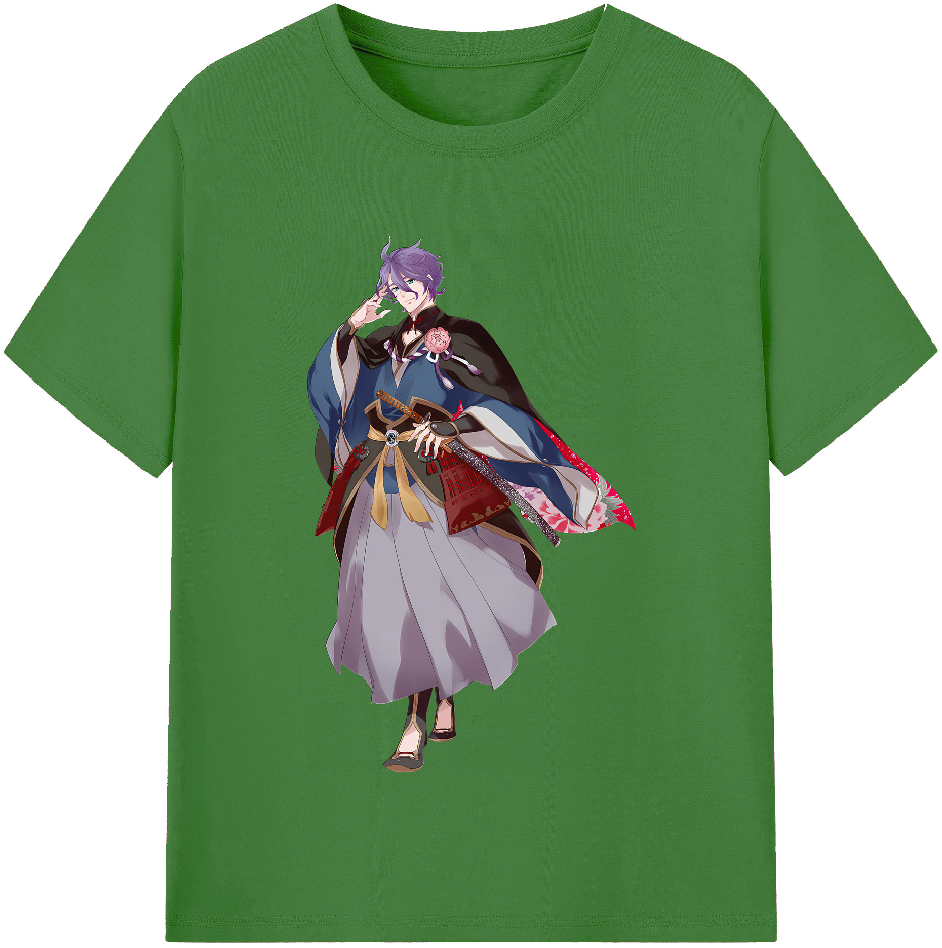 （画像用） 刀剣乱舞 Touken Ranbu レディースカジュアルプリントTシャツ（綿100％）
